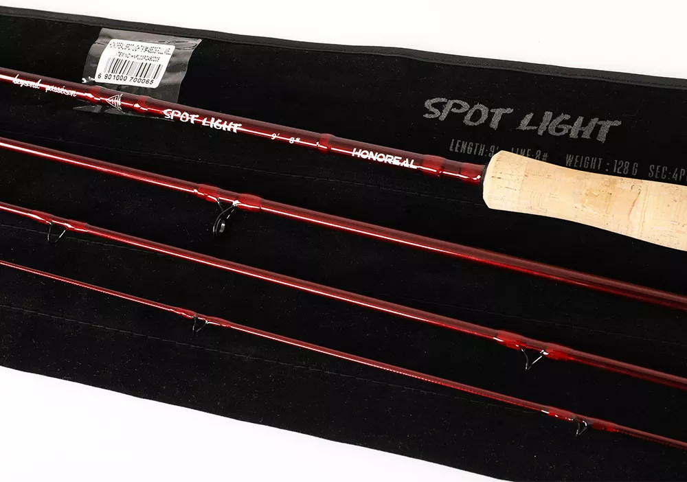 4 Section Fish Rod Carbon Spinning Fishing Rode For Outdoor Relaxing