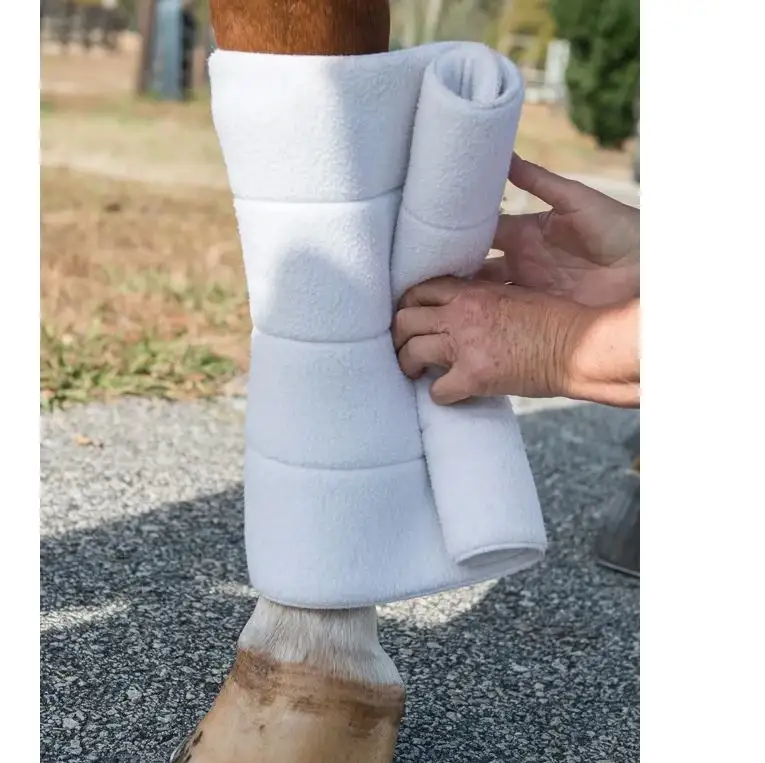 new design equestrian bandage pads horse leg wraps tendon pads