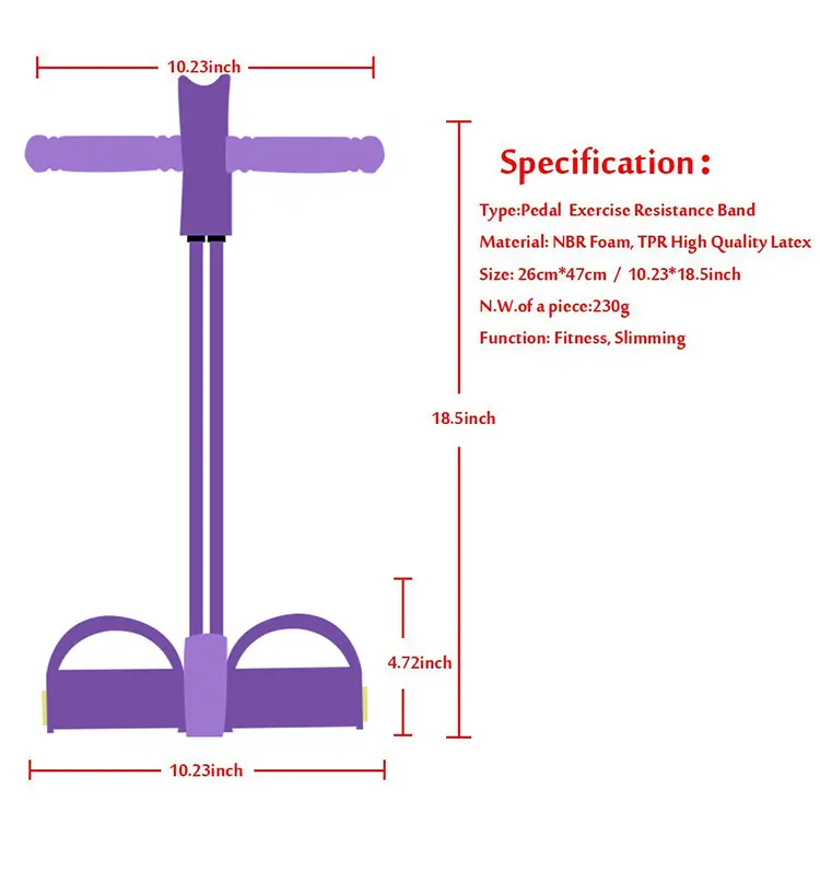 Multifunctional Exercise Yoga Fitness Equipment Pedal Puller China