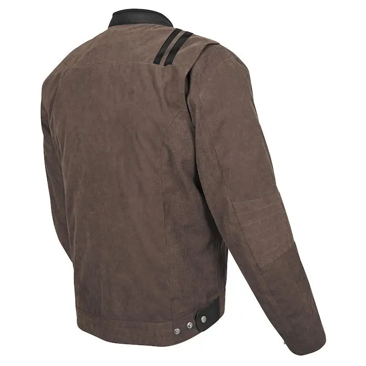 Vintage Brown Motorcycle Jacket For Outdoor Motorcycle & Auto Racing