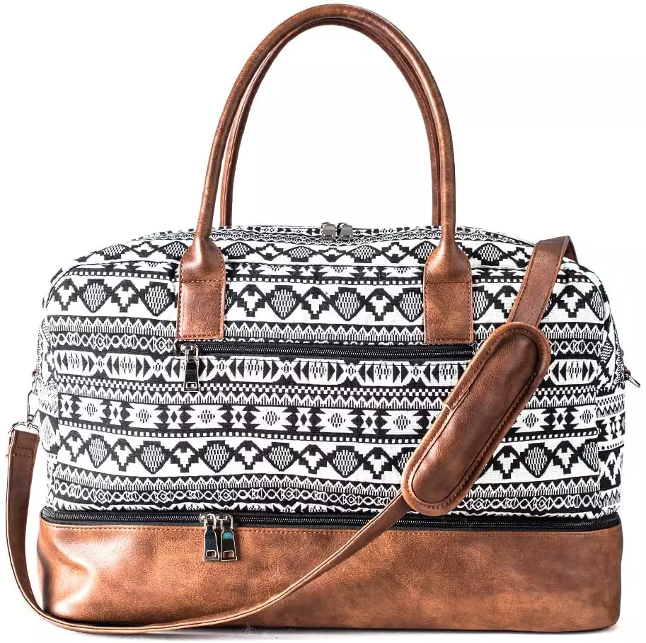 Waterproof and Fashionable Polyester Sport Canvas Duffel Tote