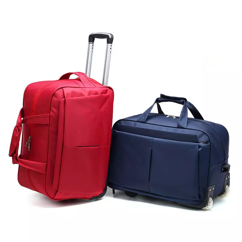 Luggage Trolley Bags Long Distance Travel Hiking Female Luggage Suitcase