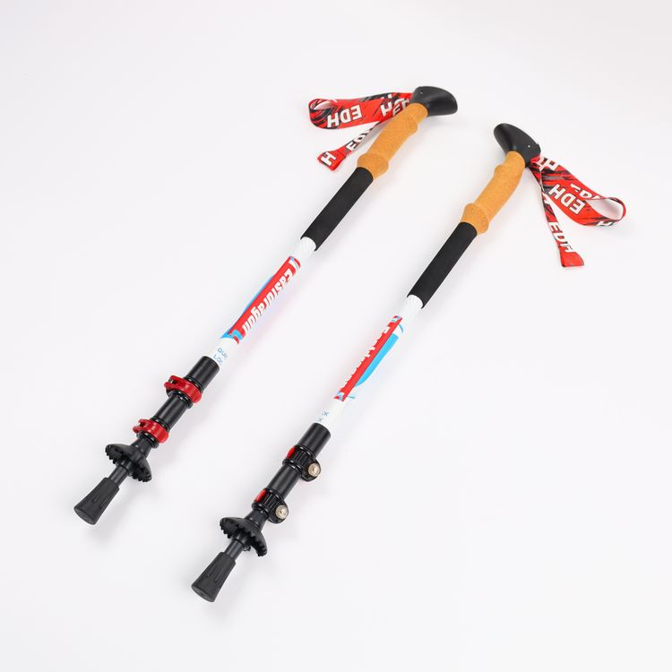 Outdoor Travel Cane Nordic Walking Stick Carbon Fiber Trekking Pole