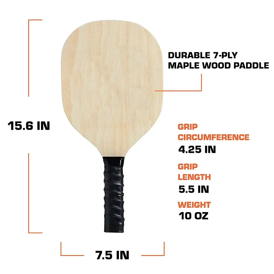 Custom Wooden Pickleball Paddles USAPA Approved Rackets