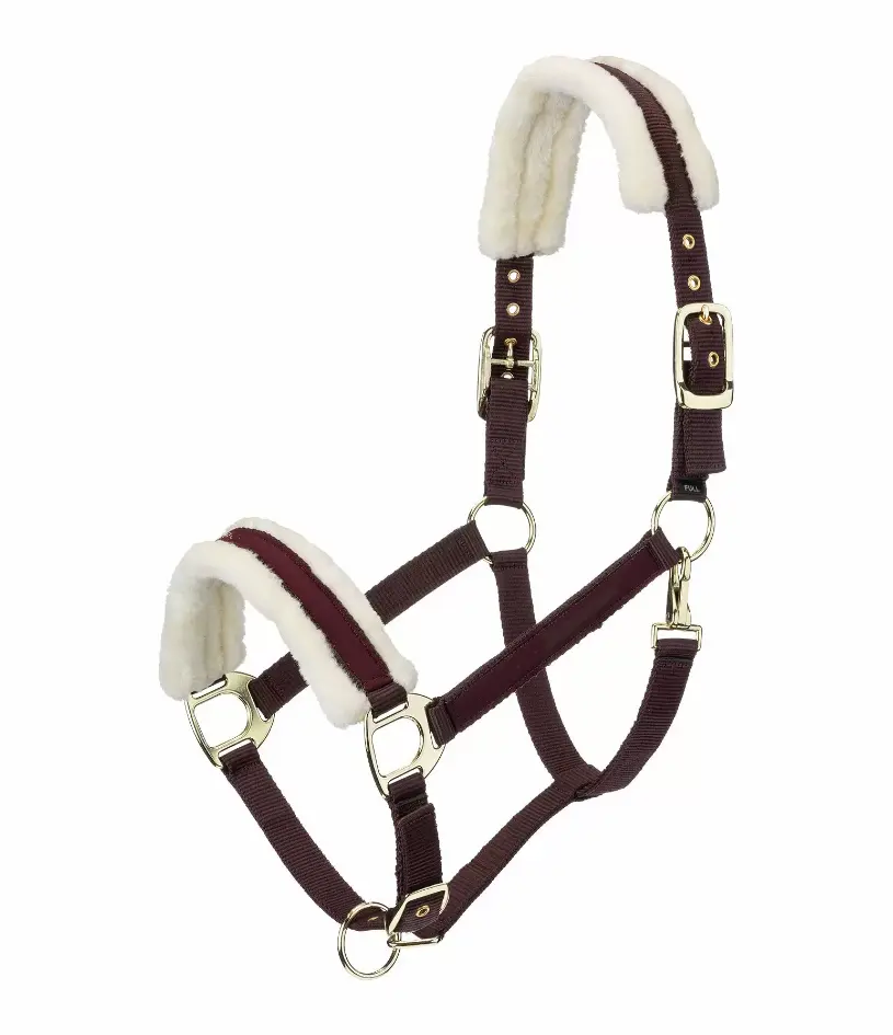 Equestrian Equipment Nylon Horsing Halters with Fur