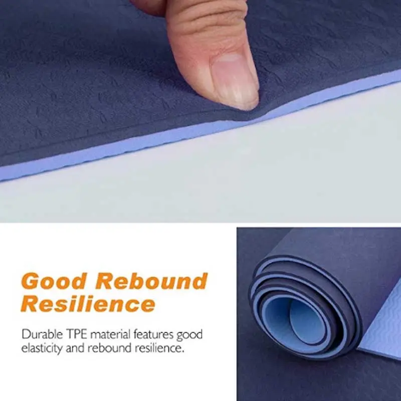 Fitness Exercise Gear Non-slip Yoga Mat for Gym and Home