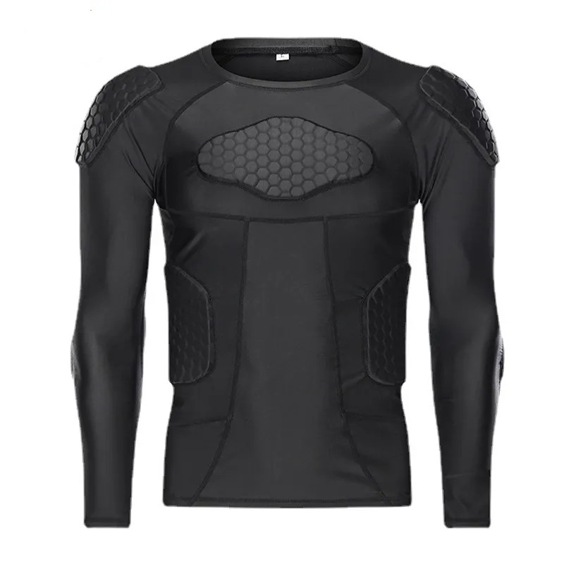 Compression Padded Shirts for Sports Football Body Protective Gear China