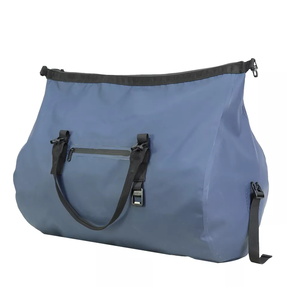 50L Large Capacity Bag Waterproof PVC Tarpaulin Duffle Bag