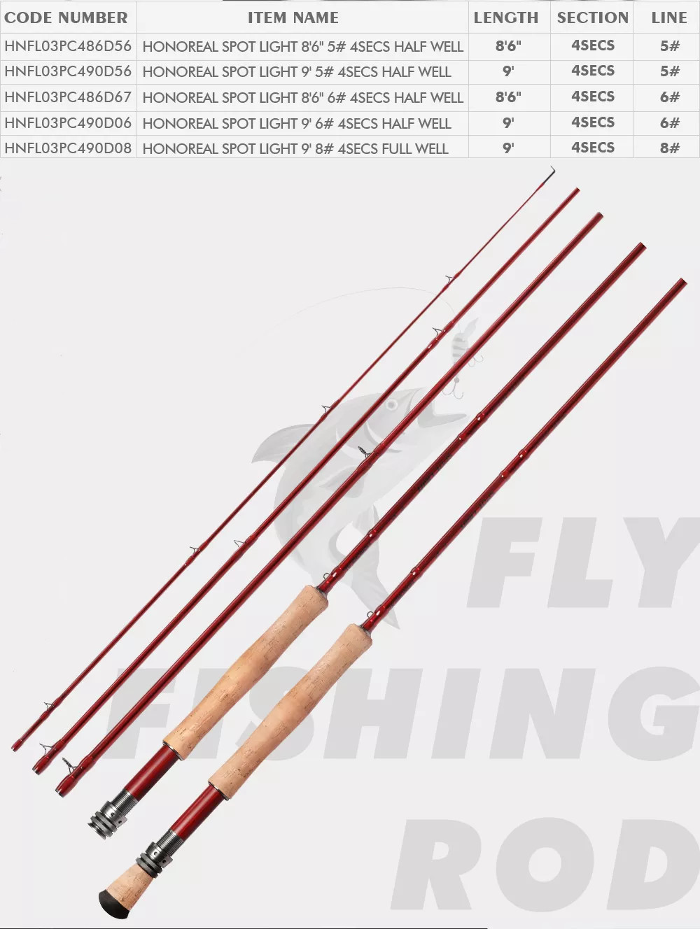 4 Section Fish Rod For Outdoor Relaxing