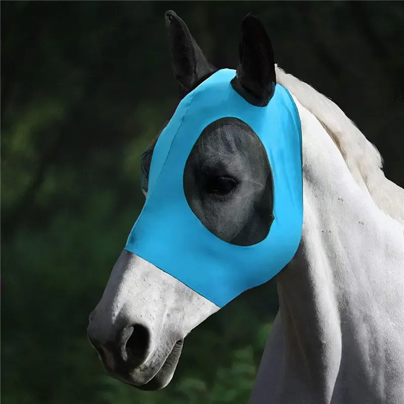 Equestrian Equipment Horse Hat Lycra Mask for Summer China