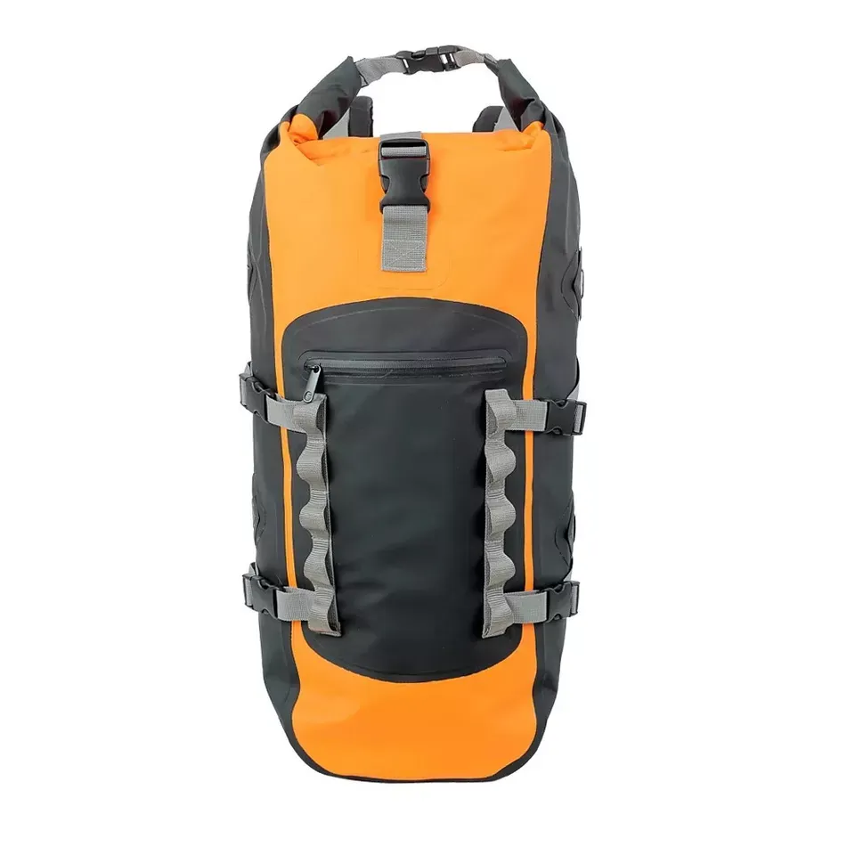 Outdoor Hiking Trekking 500D PVC Waterproof Backpack Unisex Durable Knapsack