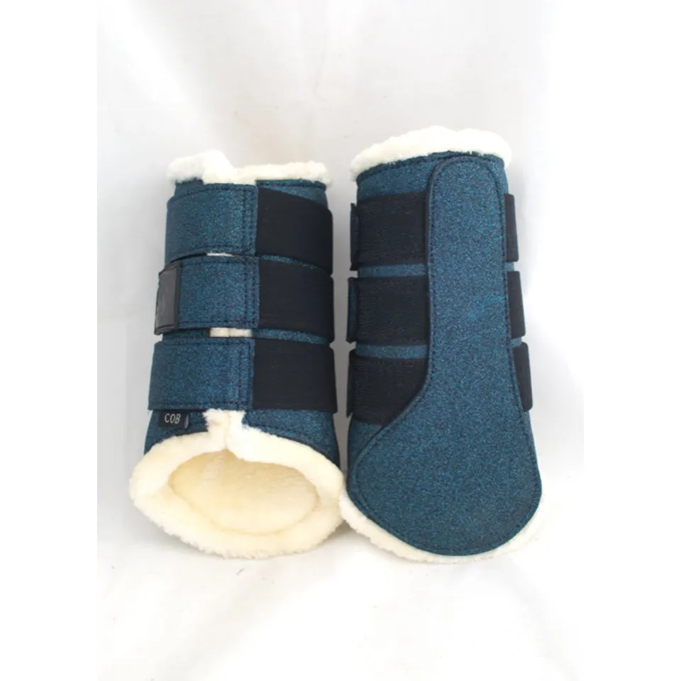 equestrian boots leg protection winter boots with fur