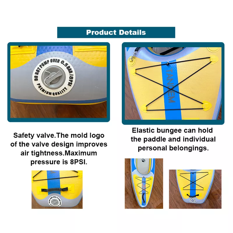 Foldable Canoe Drop-stitch Fabric Inflatable Kayak China