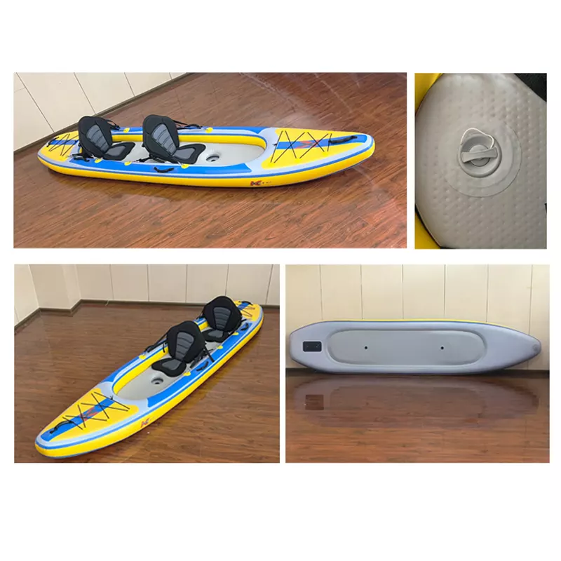 Foldable Canoe Drop-stitch Inflatable Kayak For Seashore China