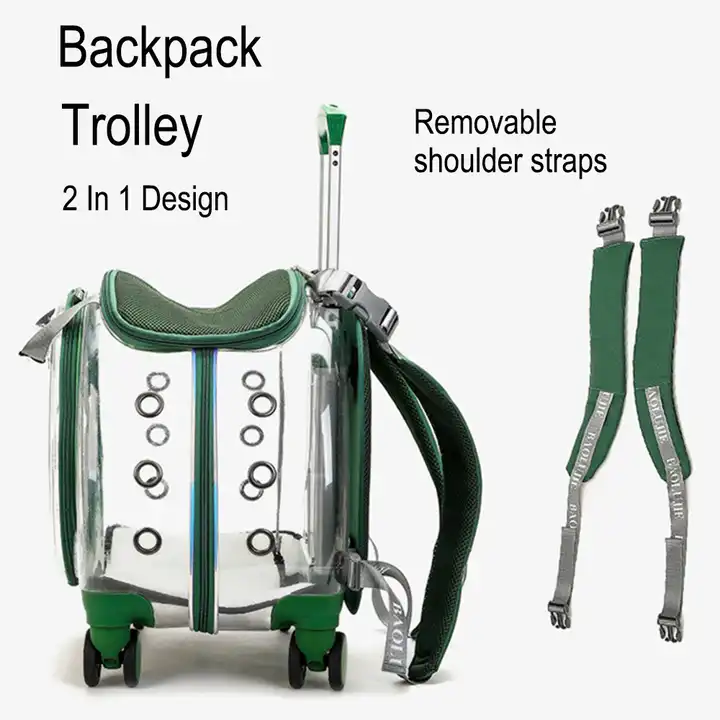 Sustainable Pet Bag Pet Carrier With Trolley China