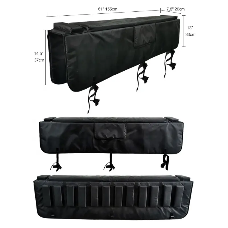 Tailgate Bike Pads Cover Customized Ladder Shuttle Tailgate Pad For Universal Truck Tailgate Pickup
