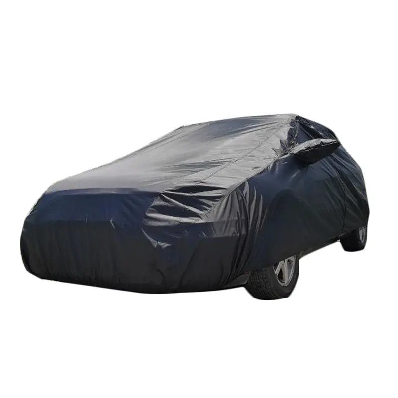 Tear-resistant Black Universal Car Cover 300D Oxford Car Cover China