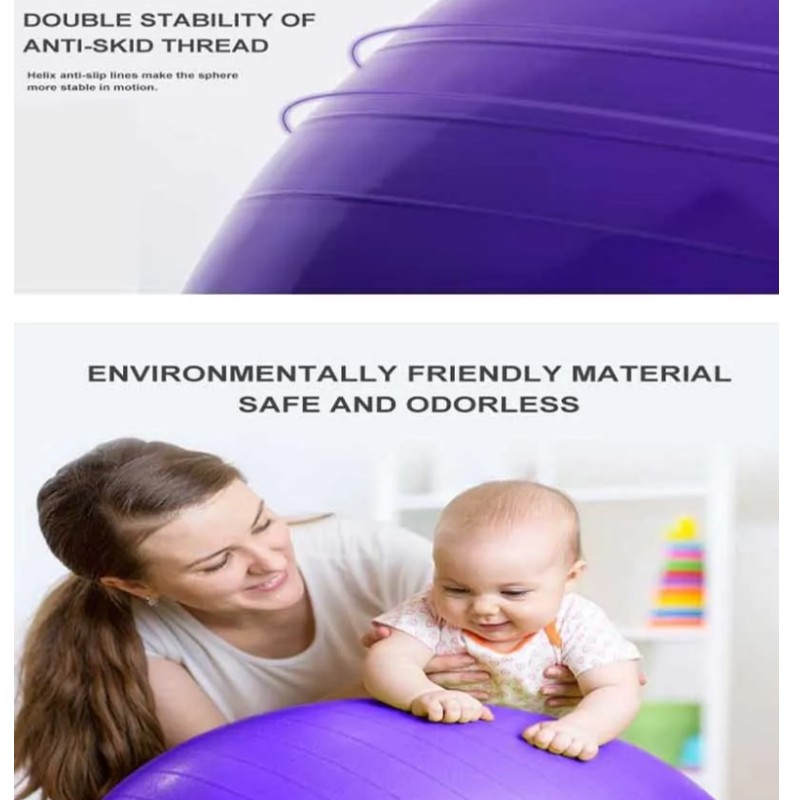 Double Stability of Anti-skid Thread Yoga Ball