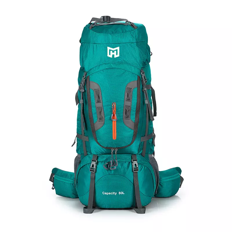 Camping Traveling Dry Bag Large Capacity 80L Backpack Detachable Adjustable Knapsack