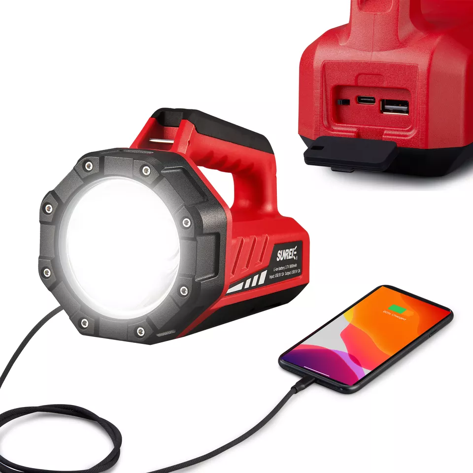 Lantern Camping Light Rechargeable LED Torches Flashlights Tactical High Lumen Flashlight
