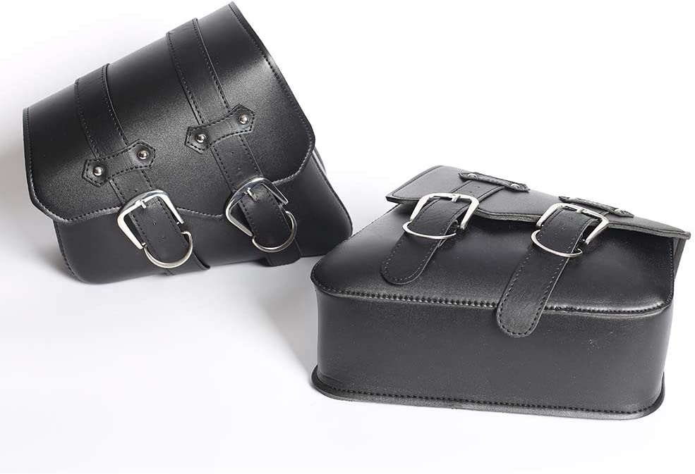 Easy Install Storage Luggage Artificial Leather Motorcycle Saddle Ba