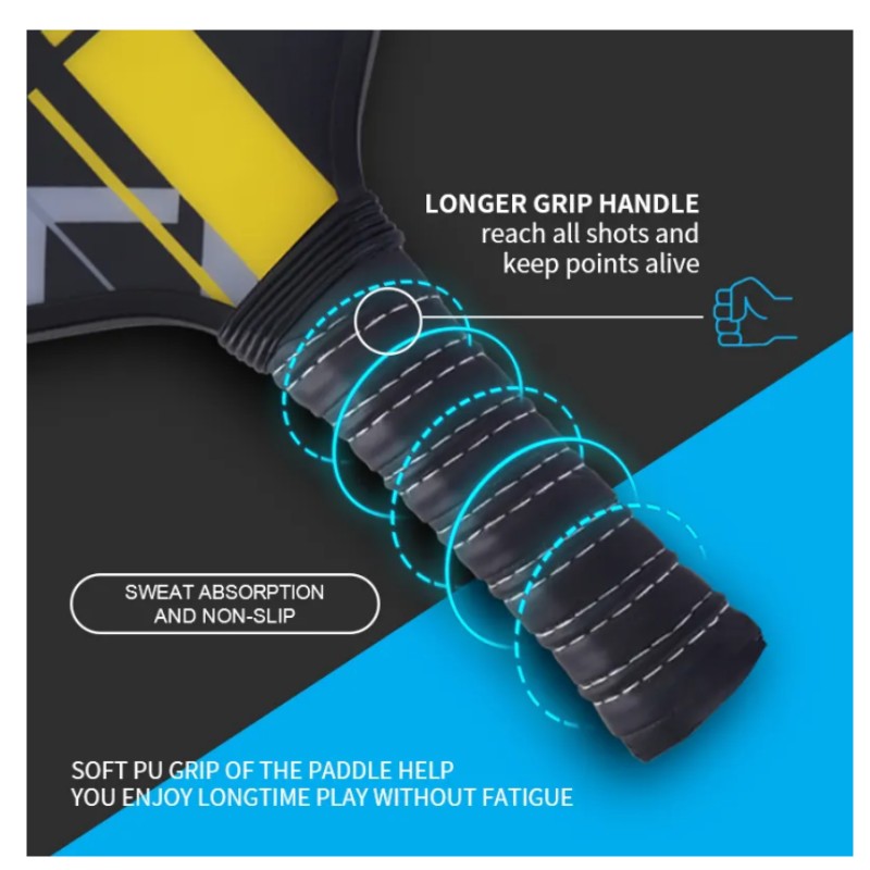 USAPA Approved Carbon Fiber Advanced Pickleball Paddle