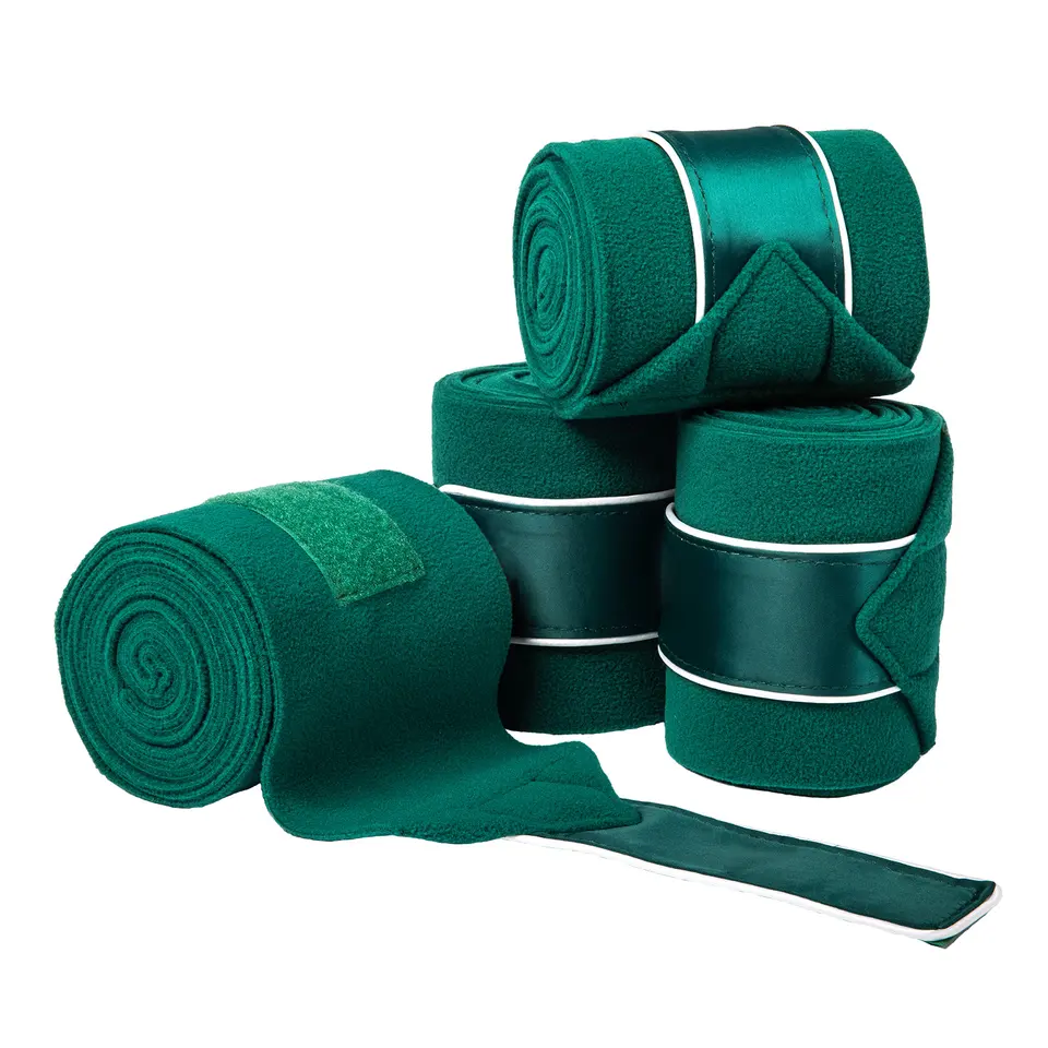 equestrian leg protection polo wrap fleece wraps bandages