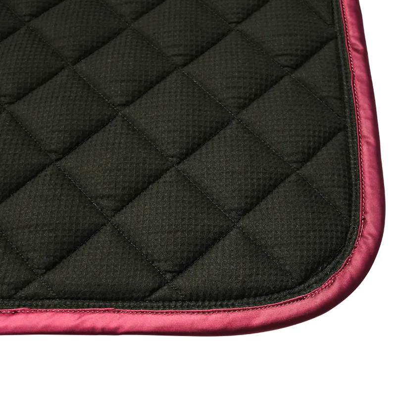 Velvet Fabric of Equestrain Horse Saddle Pad