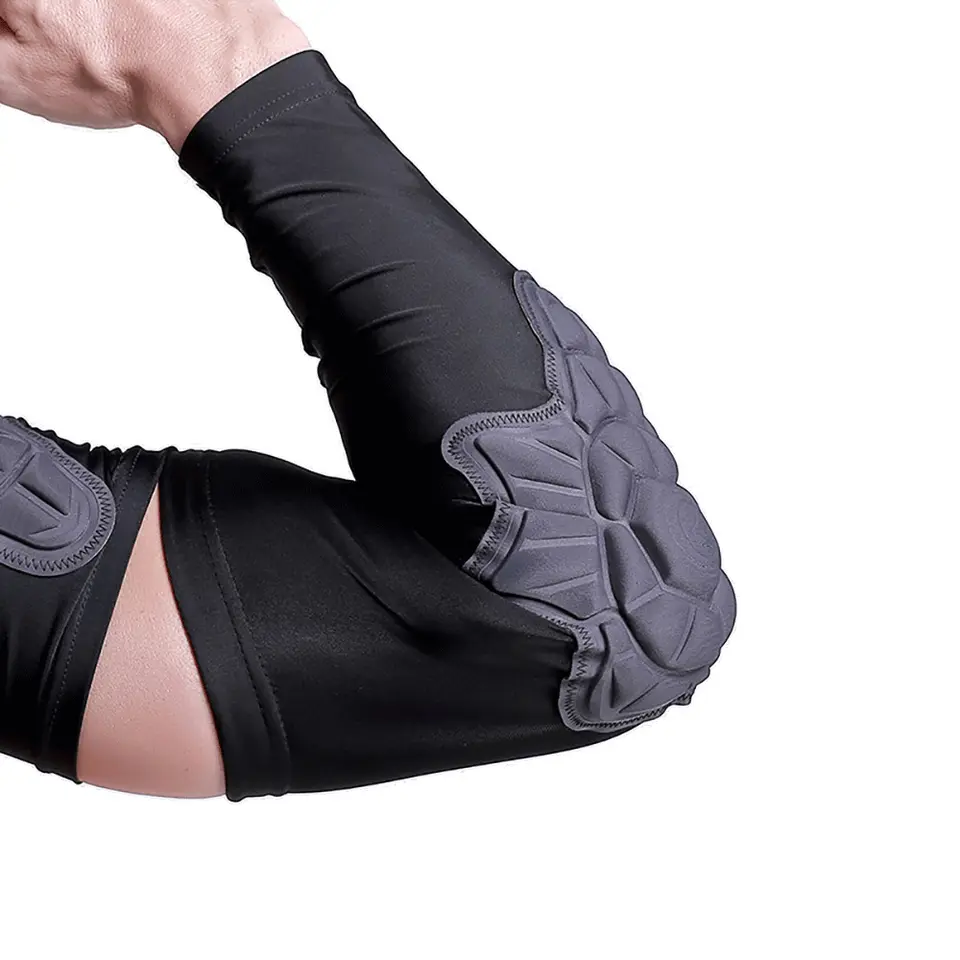 Durable Armguards Sleeve Elastic Compression Padded