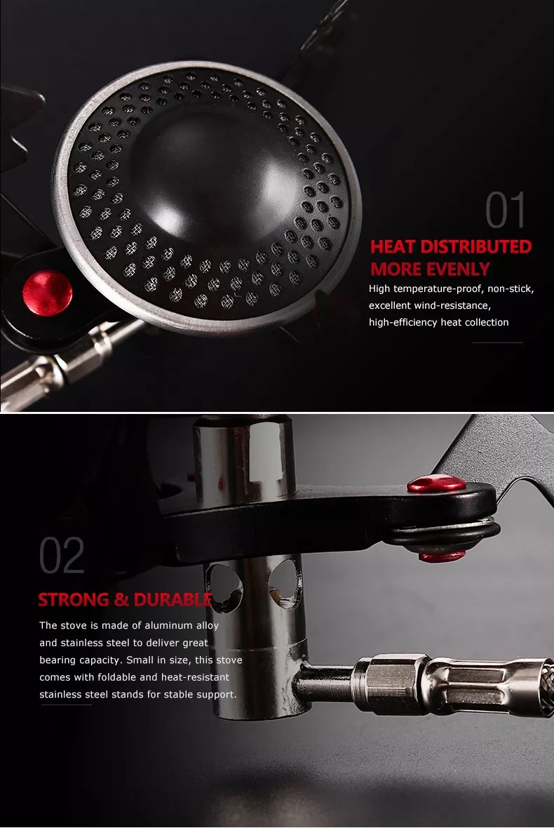 Camping Ultralight Cooking BBQ Stainless Steel Gas Stove China