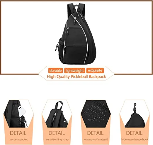 Sport Pickleball Bag for Women and Man