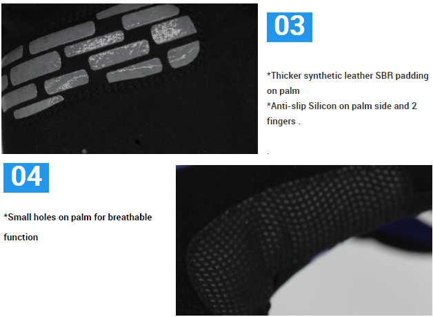 Hiking Top Anti-slip Silicon Riding Bicycle Gloves