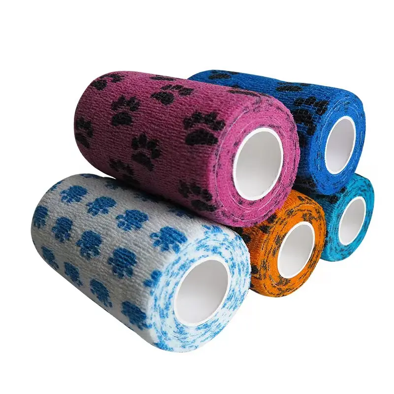 elastic equestrian self-adhesive soft bandage wrap