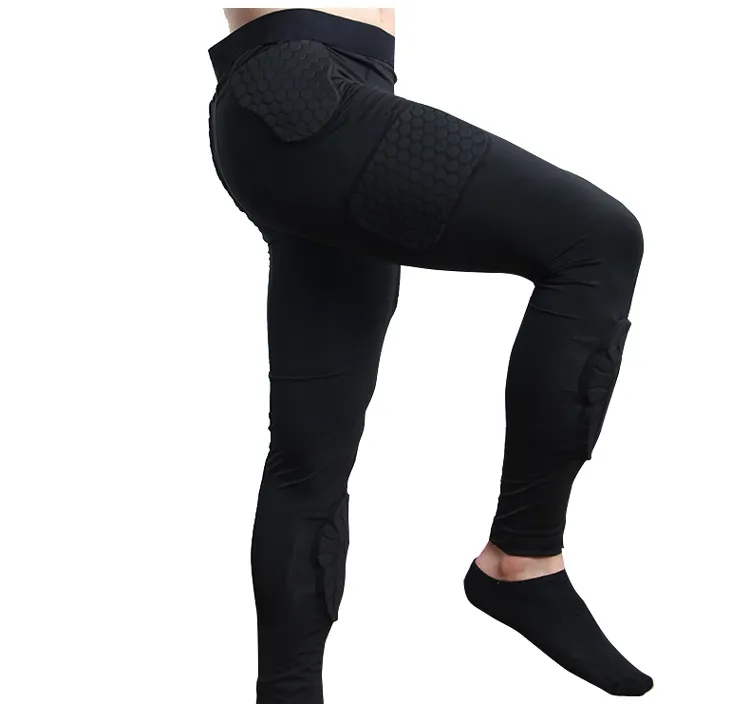 China Protective Armor Breathable Men's Compression Padded Pant