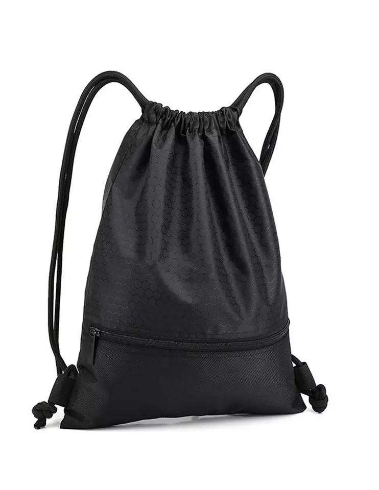Polyester Waterproof Bag Sport Gym Drawstring Bag