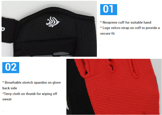 Hiking Top Anti-slip Silicon Glove Riding Bicycle Gloves China