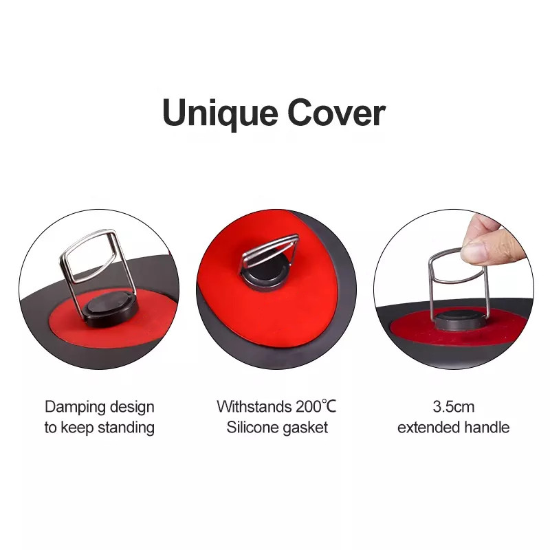 Portable Camping Cookware Set Outdoor Cooking Pot