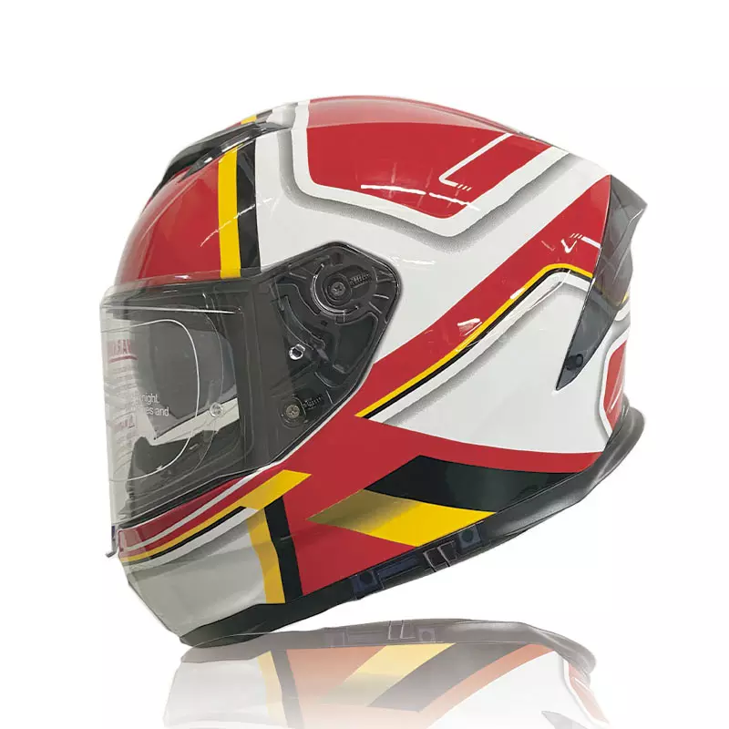 Motorcycle Riding Full Face Helmet With Double Visor China
