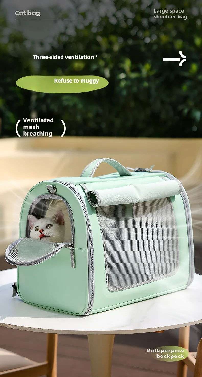Shoulder Handbag Pet Cat Cortical Bag China