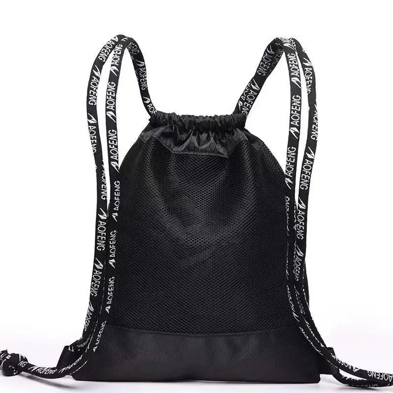 Fashion Drawstring Backpack Sport Carry Pickleball Bag