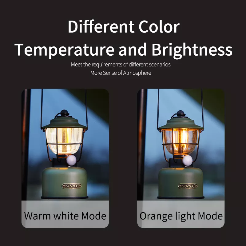 Multifunctional Camping Lantern Waterproof Light 800LM Led Light