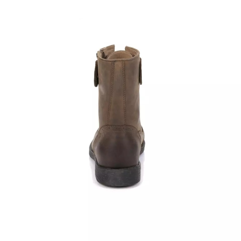 Top Leather Racing Motorcycle Boots PPE(EU) Passed Shoes