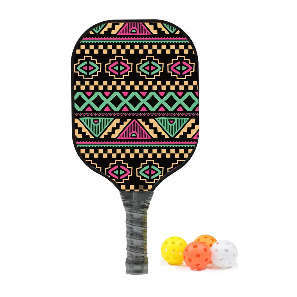 Outdoor Professional Sport Lightweight Carbon Fiber Pickleball Paddle