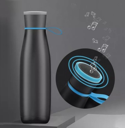 Portable Sport 500ml Water Bottle with LED Temperature Display China