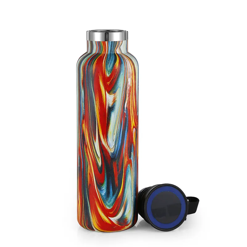 China Sport 500ml Water Bottle with LED Temperature Display