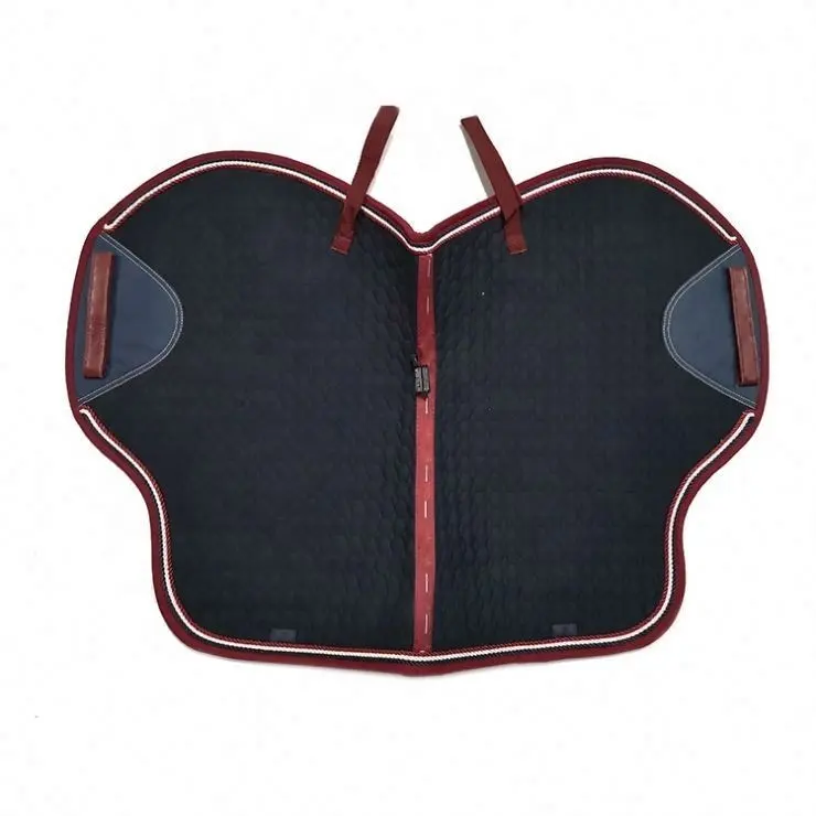 horse riding jumping horse saddle pad quilted pattern pad