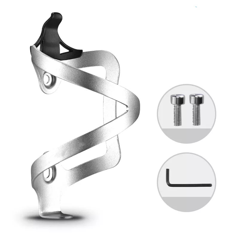 Bicycle Accessory Aluminum Alloy Outdoor Cycling Sport Water Bottle Cage