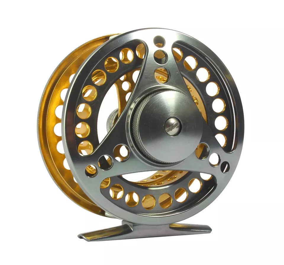 Light Weight Fishing Reel Abrasion and Corrosion Resistant Aluminium CNC Fly Reel Fly