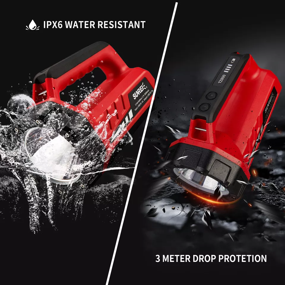Water Resistant Lantern Camping Light Tactical High Lumen Flashlight