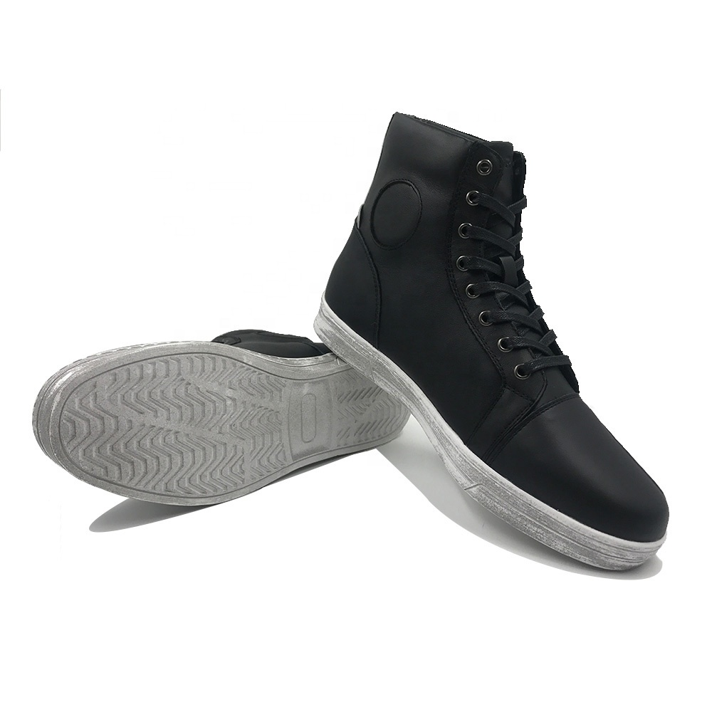 Urban Mens Motorcycle Speed Riding Shoes Motorbike Boots
